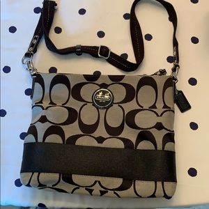 Coach Canvas Shoulder Bag